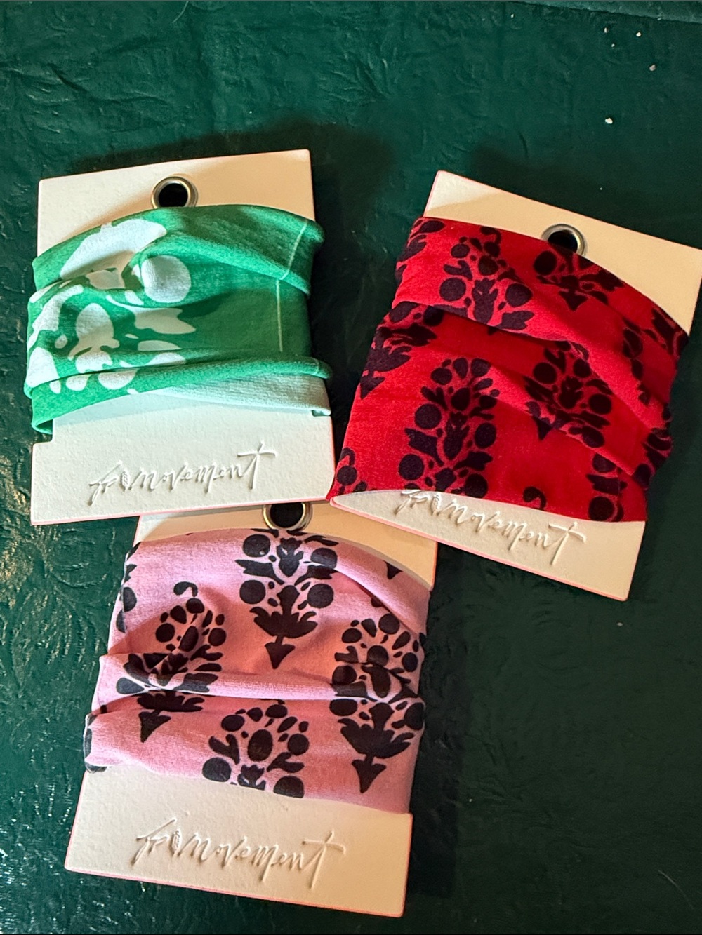 FP Movement by Free People Hair Tie - Green, Red and Pink